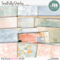 Soulfully Quirky Papers by JB Studio