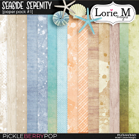 Seaside Serenity Paper Pack #1