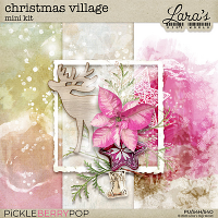 Christmas Village Mini Kit by Lara's Digi World