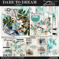 Dare To Dream Bundle Plus Free Gift by Tiramisu design