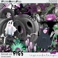 TREAT OR PIGS SCARY PACK