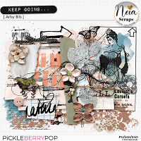 Keep Going - Artsy Bits - by Neia Scraps 