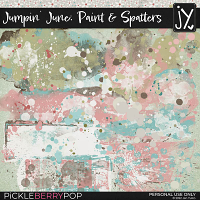 Jumpin' June Paint & Spatters