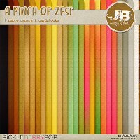 A Pinch Of Zest Ombré Papers & Cardstocks by JB Studio