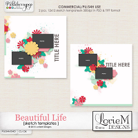 Beautiful Life Sketch Templates