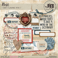 Nest Misc & Journal Bits by JB Studio