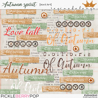 AUTUMN SPIRIT WORD ART