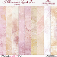 I Remember Your Love Papers Pack by Indigo Designs 