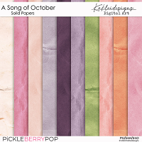 A Song of October Solid papers