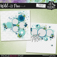 Wild & Free Template Mini #3