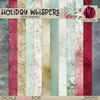 Holiday Whispers: Artsy Papers