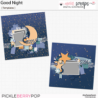 Good Night - Templates - by Neia Scraps