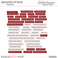 Spoonful of love WordArt