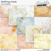 Nothing more (clear papers) by Simplette