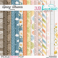 Spring Showers Papers by JB Studio