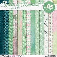 Spark Of Renewal Papers by JB Studio