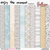 ENJOY THE MOMENT | papers by Bellisae