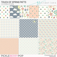 Touch of Spring Layered Patterns (CU)