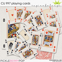 CU 997 PLAYING CARDS