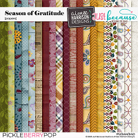 Season of Gratitude Papers by JB Studio and Aimee Harrison Designs