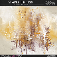 Simple Things ~ art transfers 