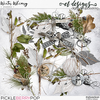 Winter Whimsy Clusters by et designs