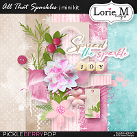 All That Sparkles Mini Kit by LorieM Designs