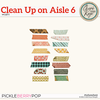 Clean Up on Aisle 6 Washi Tape