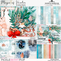 Magic of Winter Collection by Indigo Designs by Anna