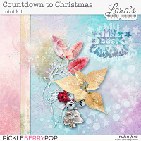 Countdown to Christmas Mini Kit by Lara's Digi World