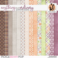 Anything But Ordinary: Patterned Papers