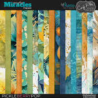 Everyday Miracles [Papers] by Cindy Ritter & Manu Scraps 