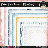 Rain or Shine | Page Borders