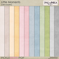 Little Moments Solid Papers