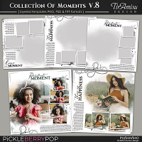 Collection Of Moments Templates vol.8~April