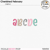 Cherished February - alpha - by Neia Scraps