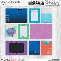 Magic Moments: Fish Are Friends Journal Cards