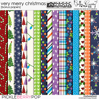 Magic Moments: Very Merry Christmas Bonus Papers