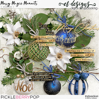 Merry Magic Moments Clusters by et designs