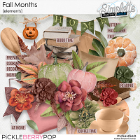 Fall Months (elements) by Simplette