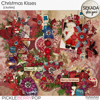 Christmas Kisses [clusters] by Sekada Designs 