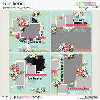 Resilience Templates by Heartstrings Scrap Art