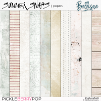 SUMMER SNAPS | papers by Bellisae