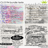 CU 0194 BUNDLE TEXTE