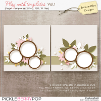 Play With Templates Vol.1 (Jasmin-Olya Designs)