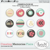 Creating Memories CU Flairs