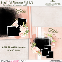 Beautiful Memories Templates Vol.122 by Indigo Design by Anna 