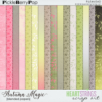 Autumn Magic Blended Papers