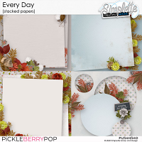 Every Day (stacked papers) by Simplette