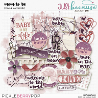 Mom To Be Misc & Journal Bits by JB Studio